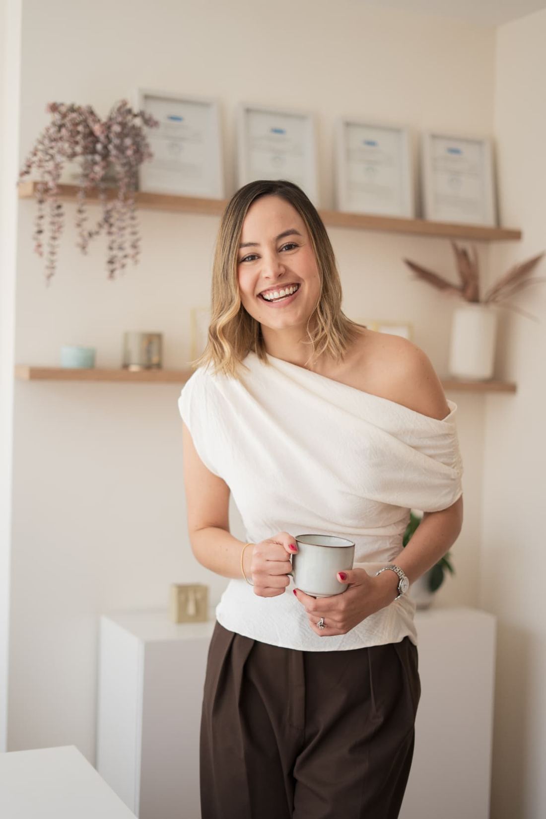 La doctora en el consultorio